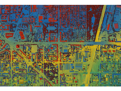 chroma gis 3d illustration geospatial satellite